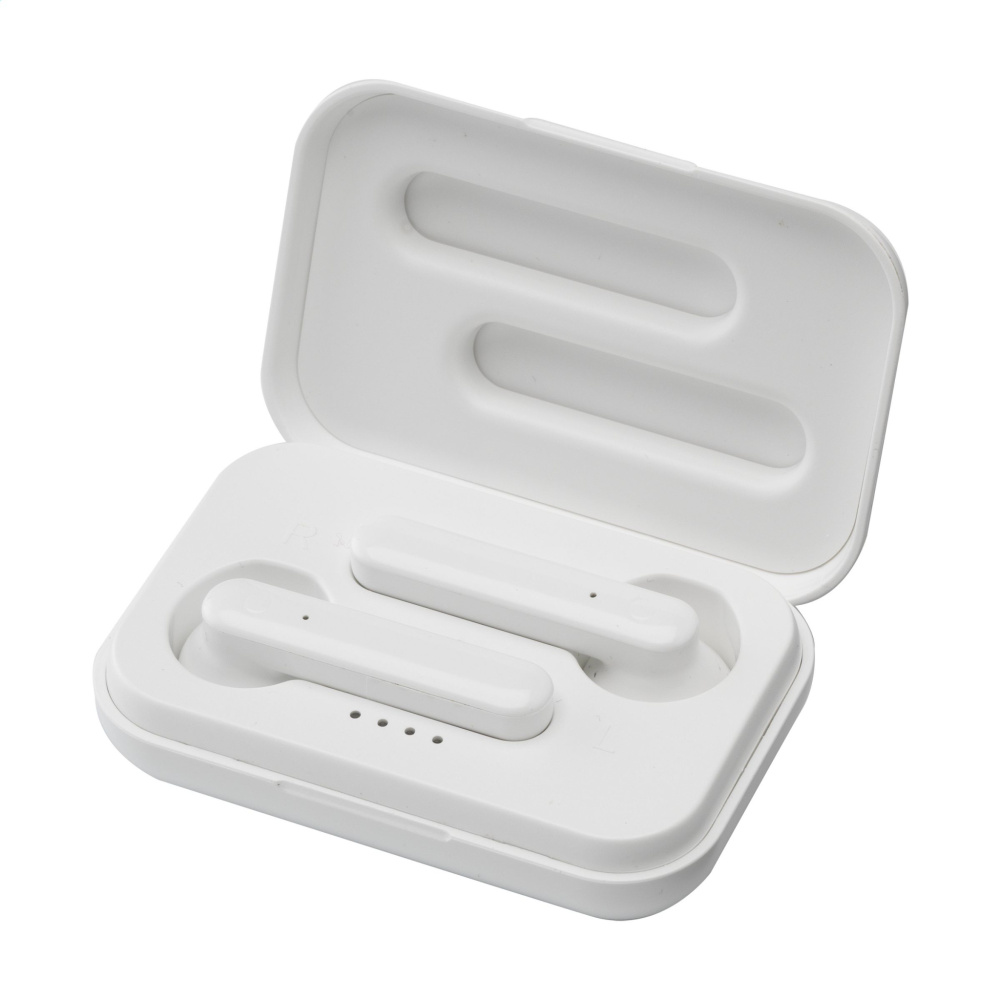 Logo trade promotional giveaway photo of: Sensi TWS Wireless Earbuds in Charging Case