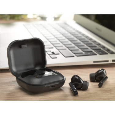 Logotrade promotional gift image of: Aron TWS Wireless Earbuds in Charging Case