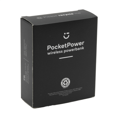 Logo trade advertising products picture of: PocketPower 10000 Wireless Powerbank wireless charger