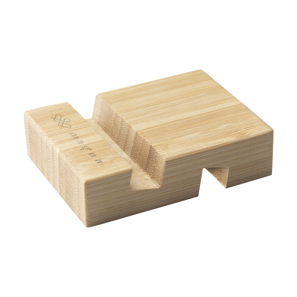 Logotrade corporate gift picture of: Supporto Bamboo phone stand