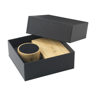 Logotrade promotional giveaway picture of: PowerBox Bamboo gift set