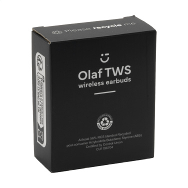 Logotrade advertising products photo of: Olaf RCS TWS Wireless Earbuds