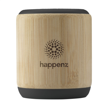 Logo trade corporate gifts picture of: Timor Bamboo Wireless Speaker