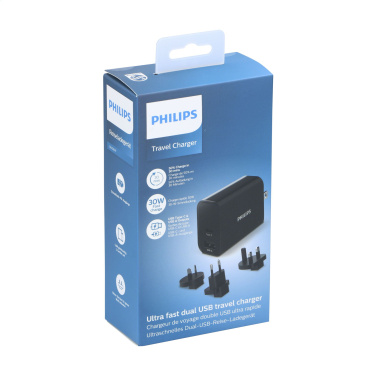 Logo trade promotional items picture of: Philips Travel Charger