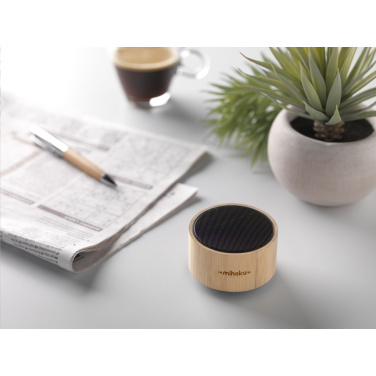 Logotrade business gifts photo of: Wave Bamboo Wireless Speaker