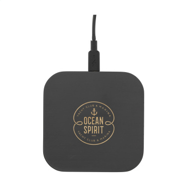 Logotrade advertising product image of: Bamboo Wireless Charger 15W