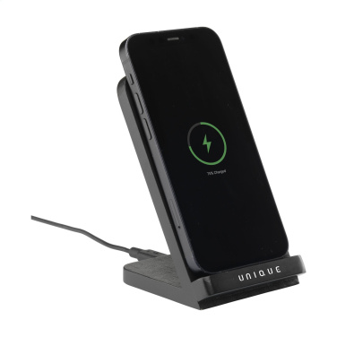 Logo trade promotional gifts image of: Baloo Wireless Charger Stand 15W