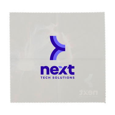 Logo trade promotional giveaways image of: Microfiber RPET Cleaning Cloth