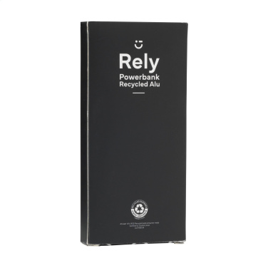 Logotrade promotional gift picture of: Rely Powerbank 10000 RCS Recycled Alu