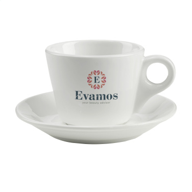 Logo trade promotional giveaways picture of: DaVinci 205 ml cup and saucer