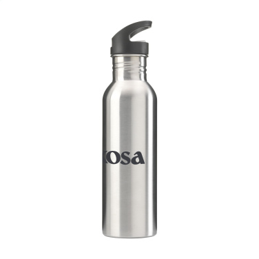 Logo trade promotional products image of: Dakota RCS Recycled Steel Bottle 750 ml