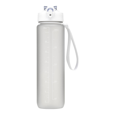 Logo trade promotional merchandise photo of: AquaSport GRS Recycled Water Bottle 1,000 ml