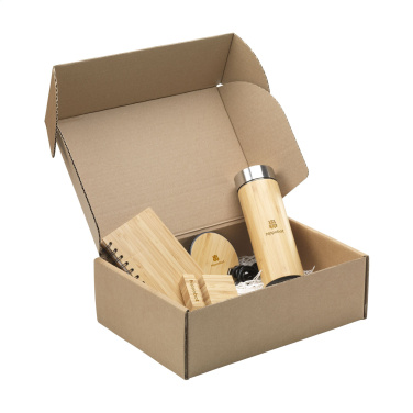 Logo trade promotional merchandise image of: Merch Set Bamboo Boost