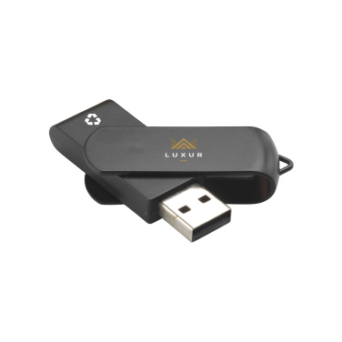 Logo trade business gift photo of: USB Twist Recycle 32 GB