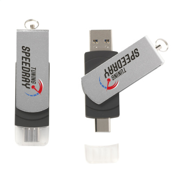 Logo trade promotional gifts picture of: USB Dual Connect 3.0 - Type-C 8 GB