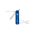 Victorinox Classic SD pocket knife, transparent blue