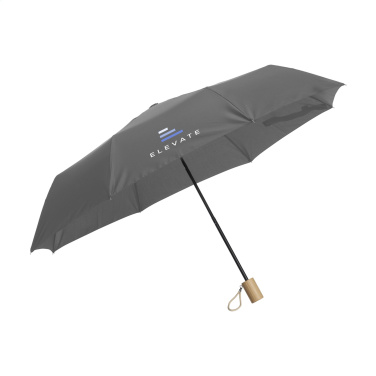 Logo trade corporate gift photo of: Mini Umbrella RCS RPET foldable umbrella 21 inch