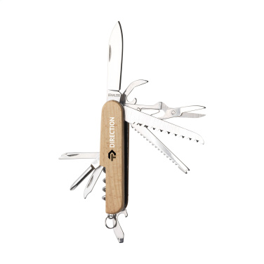 Logotrade promotional item image of: Beechwood Pocket knife