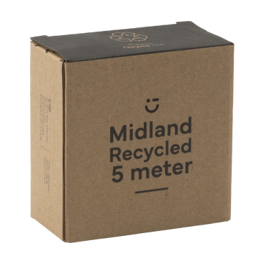 Logotrade promotional item image of: Midland Recycled 5 metre tape measure