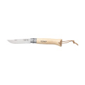 Opinel Inox No 8 pocket knife, brown