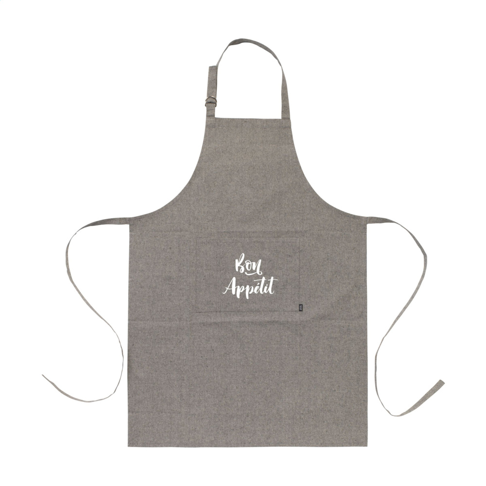 Logotrade promotional merchandise image of: Cocina GRS Recycled Cotton (160 g/m²) apron