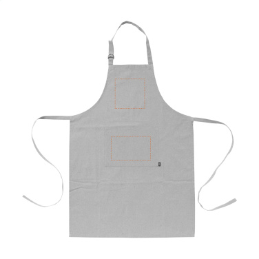 Logo trade business gift photo of: Cocina GRS Recycled Cotton (160 g/m²) apron