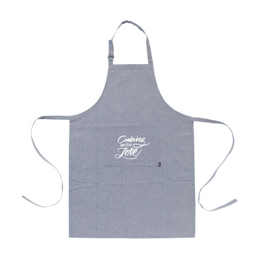 Logo trade promotional gifts picture of: Cocina GRS Recycled Cotton (160 g/m²) apron