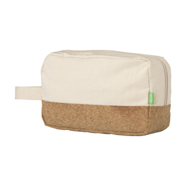 Logo trade promotional giveaways image of: CosCork Eco toiletry bag