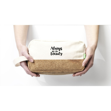 Logo trade promotional gift photo of: CosCork Eco toiletry bag