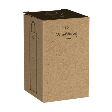 Logo trade promotional products image of: WineWood wine box