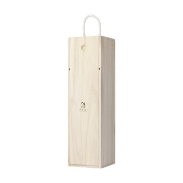 Logo trade business gift photo of: WineWood wine box