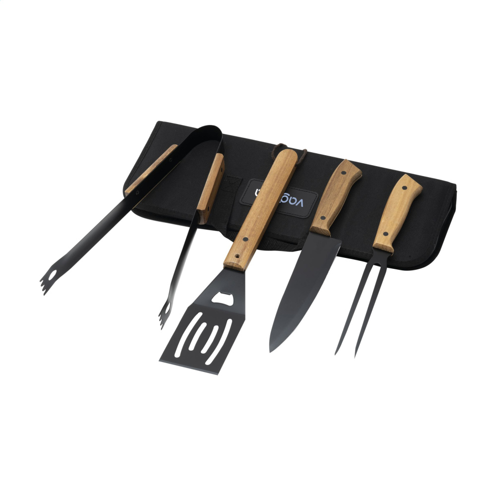 Logo trade promotional giveaway photo of: Asado BBQ-Set barbecue set