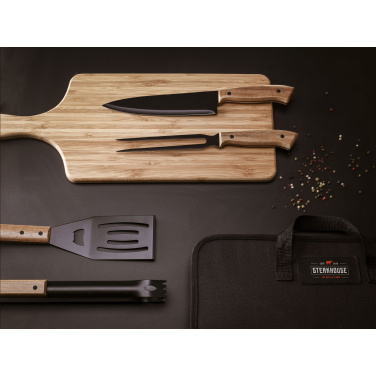 Logo trade promotional merchandise image of: Asado BBQ-Set barbecue set