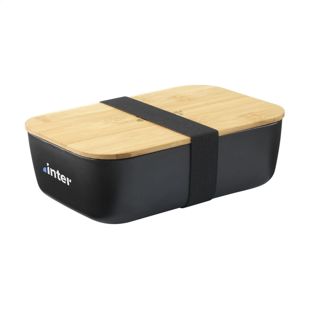 Logo trade advertising products image of: Midori Bamboo Lunchbox