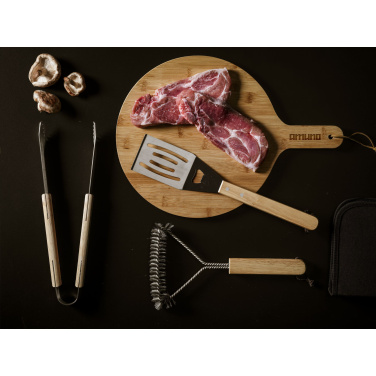 Logo trade promotional merchandise image of: Verano BBQ-set barbecue set