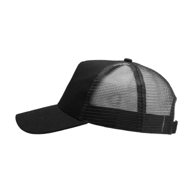 Logo trade promotional giveaway photo of: Trucker Recycled Cotton cap