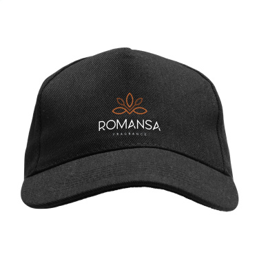 Logo trade advertising product photo of: Hamar Cap Recycled Cotton cap