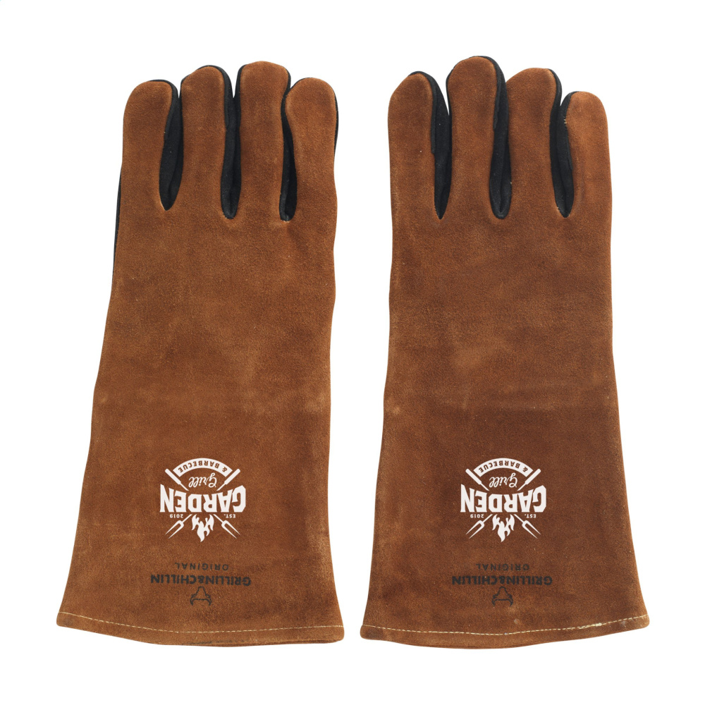 Logo trade promotional gifts image of: Gusta Grill BBQ Gloves