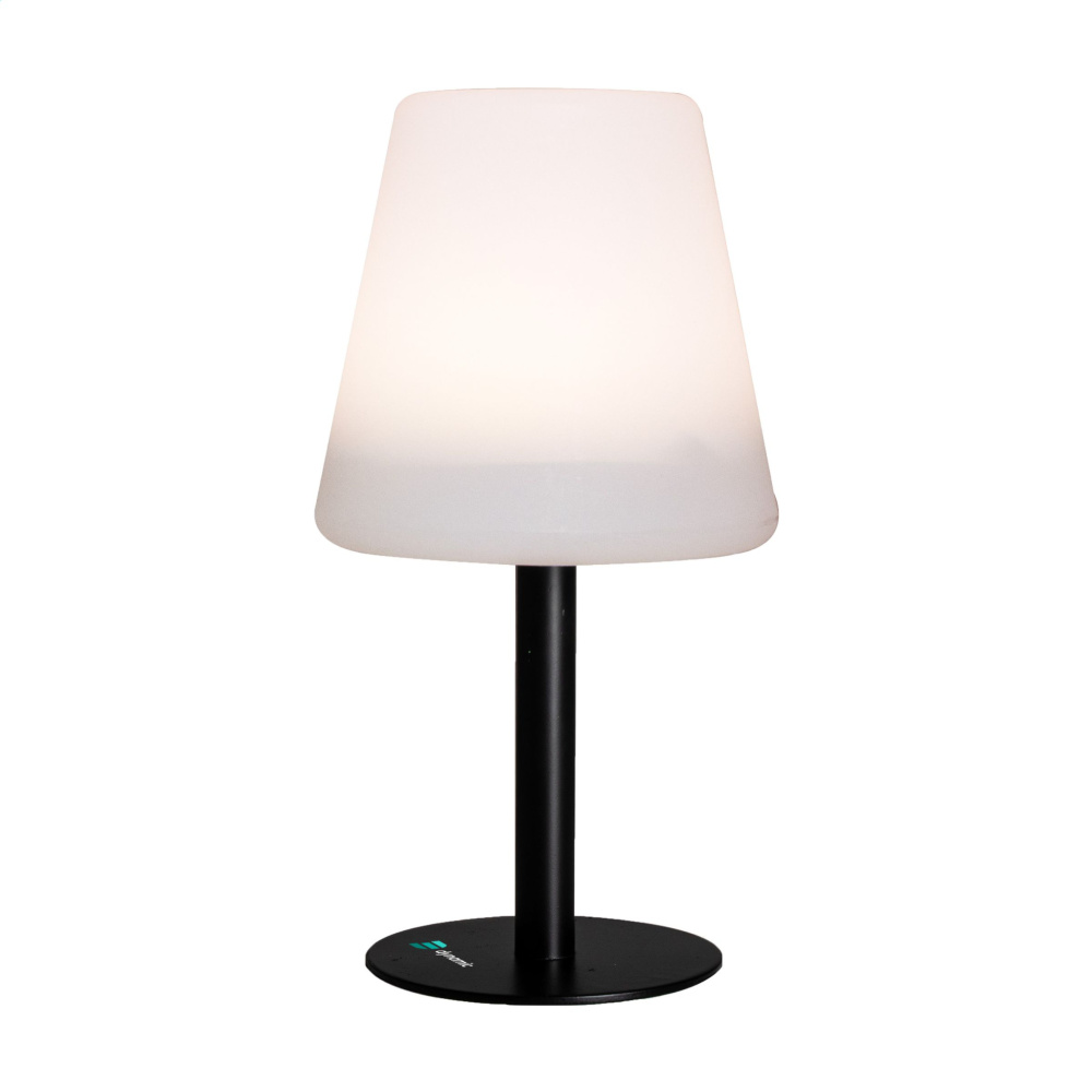 Logo trade advertising products image of: Gusta Solar Table Lamp