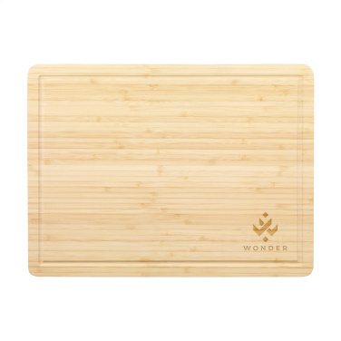 Logo trade promotional giveaway photo of: Bamboo Board XL chopping board