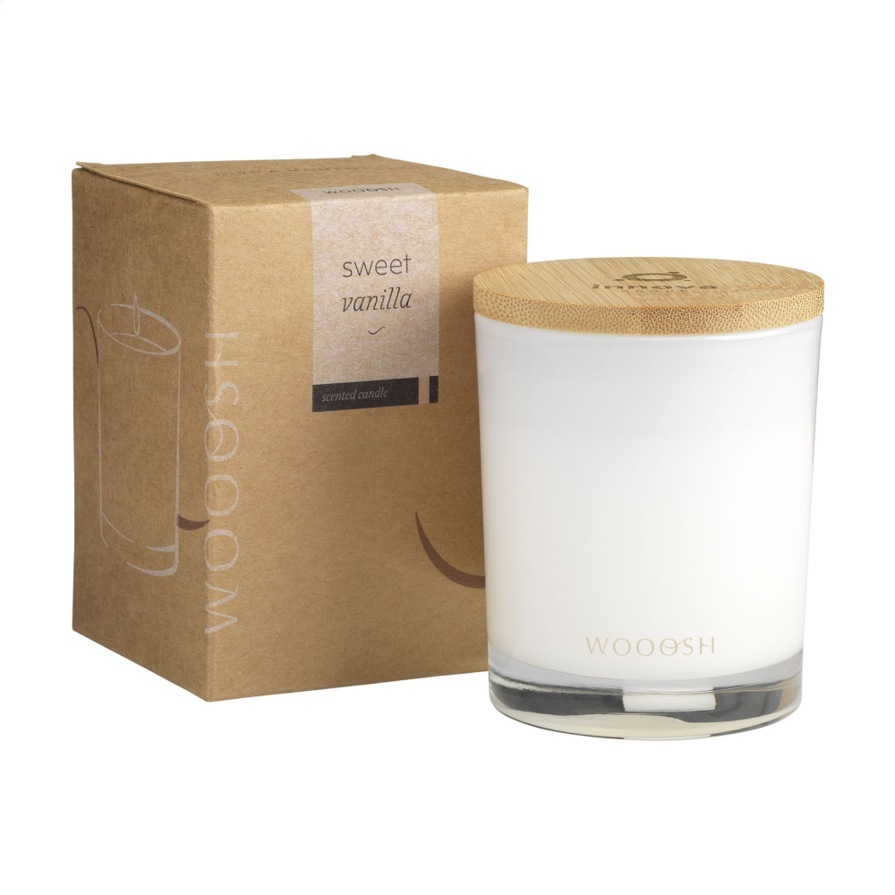 Logotrade promotional gift image of: Wooosh Scented Candle Sweet Vanilla