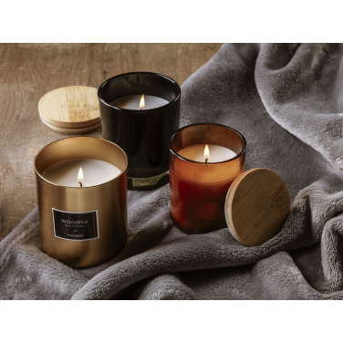 Logo trade promotional merchandise photo of: Wooosh Scented Candle True Wood