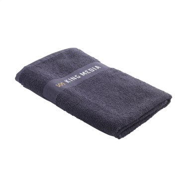 Logo trade promotional merchandise image of: Wooosh Bath Towel GRS Recycle Cotton Mix 140 x 70 cm