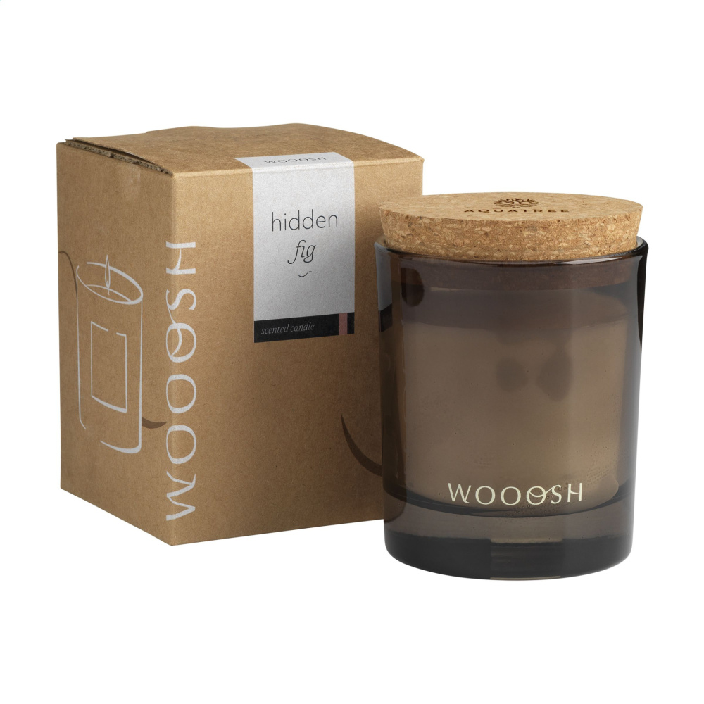 Logotrade promotional merchandise photo of: Wooosh Scented Candle Hidden Fig