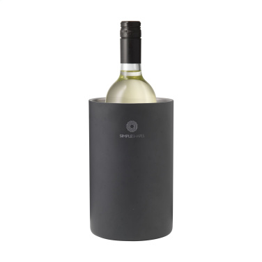 Logo trade promotional item photo of: CoolSteel RCS Recycled Steel wine cooler