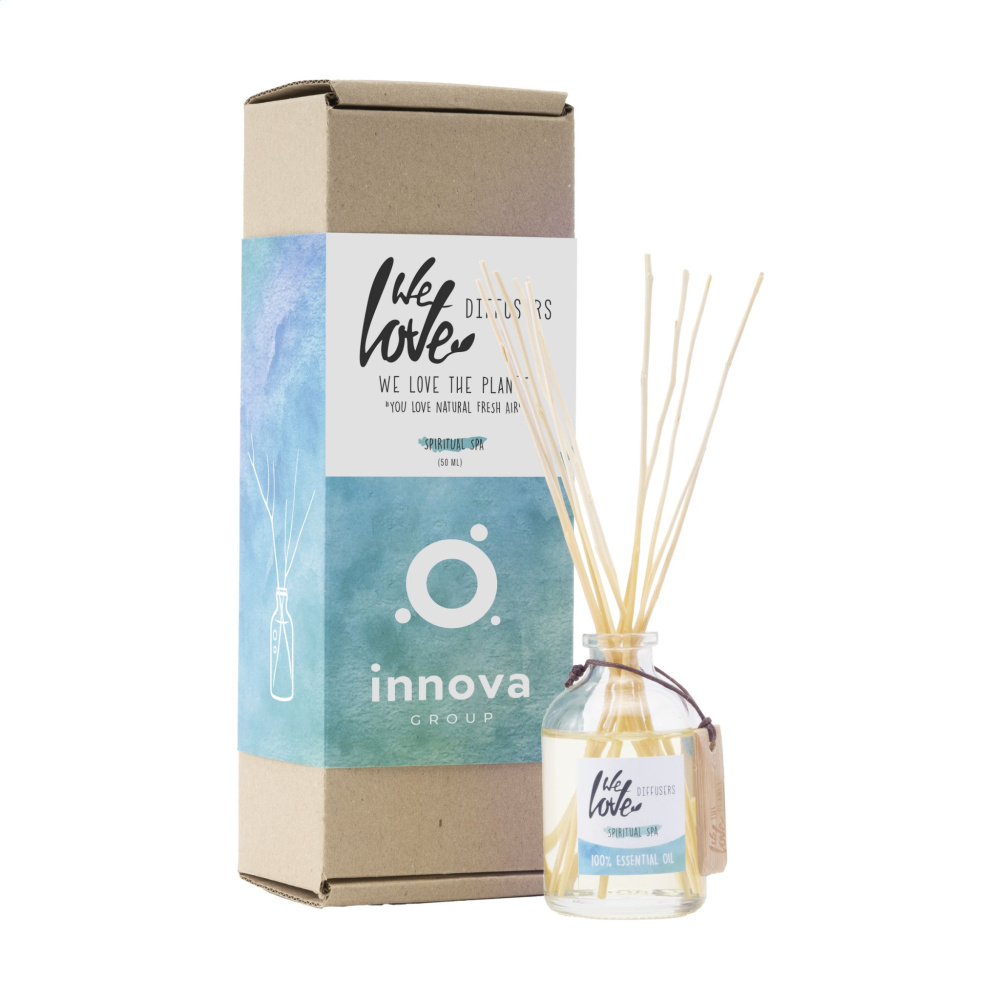 Logo trade corporate gift photo of: We Love The Planet Diffuser Spiritual Spa 50 ml