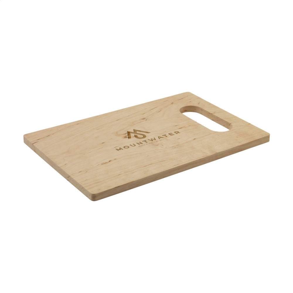 Logotrade promotional giveaway picture of: Alder Wood Chopping Board Open Grip