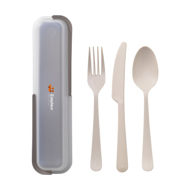 Logotrade promotional item picture of: Outdoor 3-piece Cutlery Set