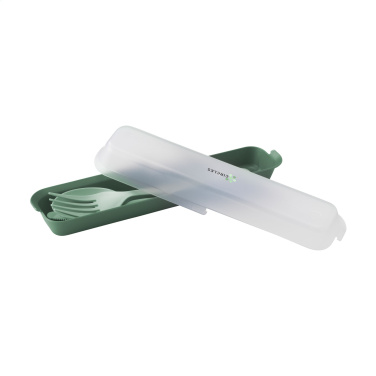 Logo trade corporate gifts image of: Outdoor 3-piece Cutlery Set