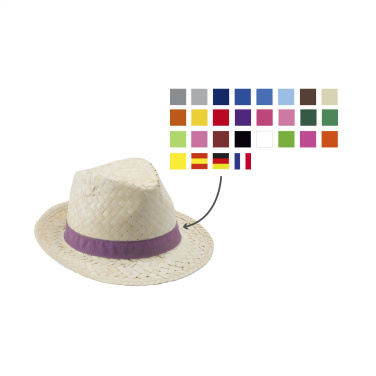 Logotrade promotional giveaway image of: Toledo Straw Hat